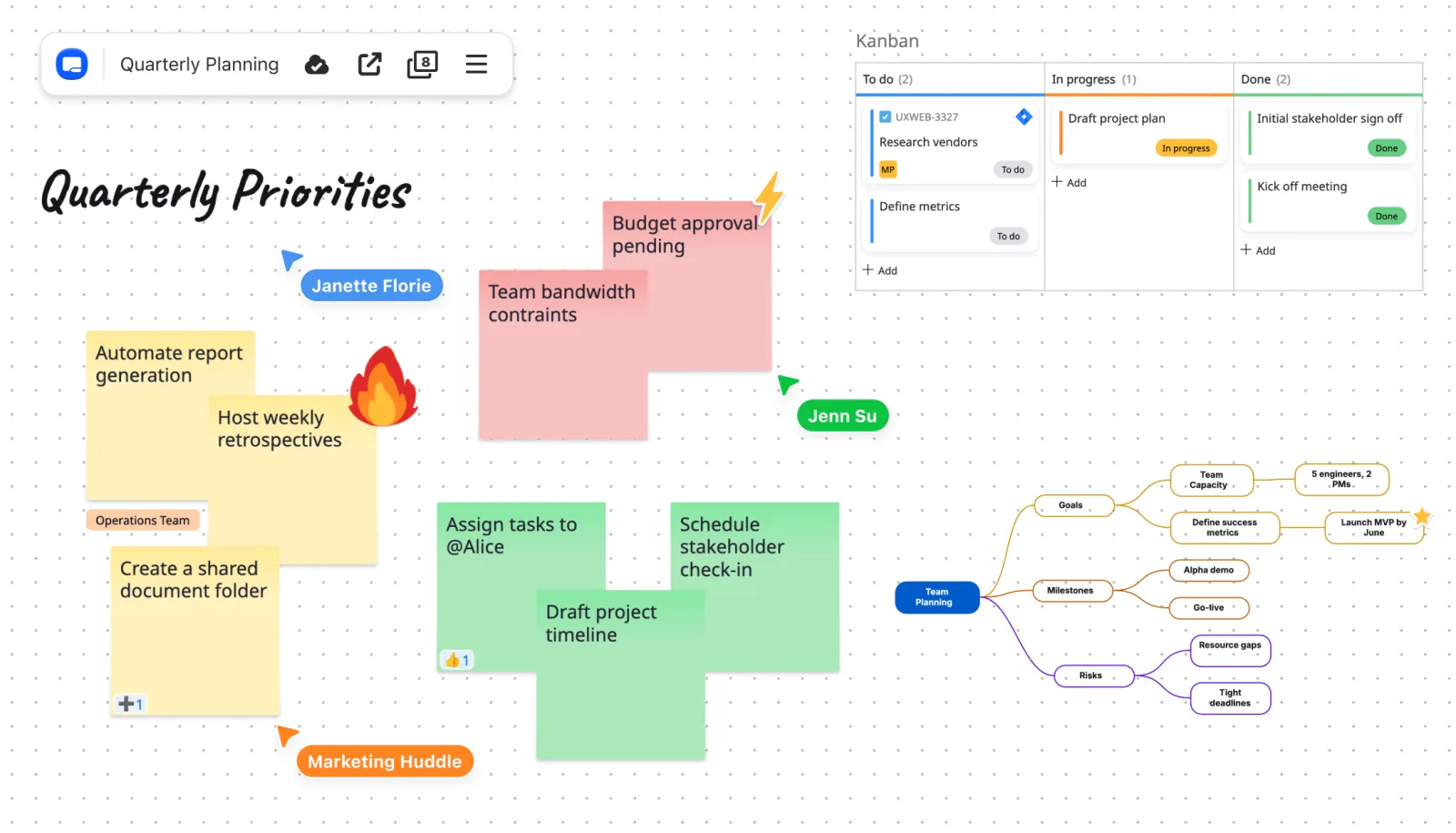 Zoom Workplace — AI-agent-builder prompt met Sales- en Design-agent-tegels.